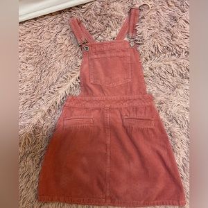 H&M Rose Corduroy overall dress. Sz 4